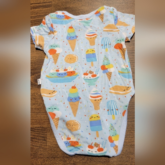 Bundle of 3 Little Sleepies Onsies, 0-3 Months - Picture 3 of 10